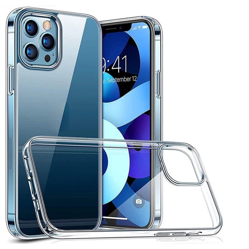 Ultra-Slim-Hülle, passend für iPhone 14, transparent